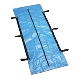 Blue chlorine-free body bag with handles, model DP-10