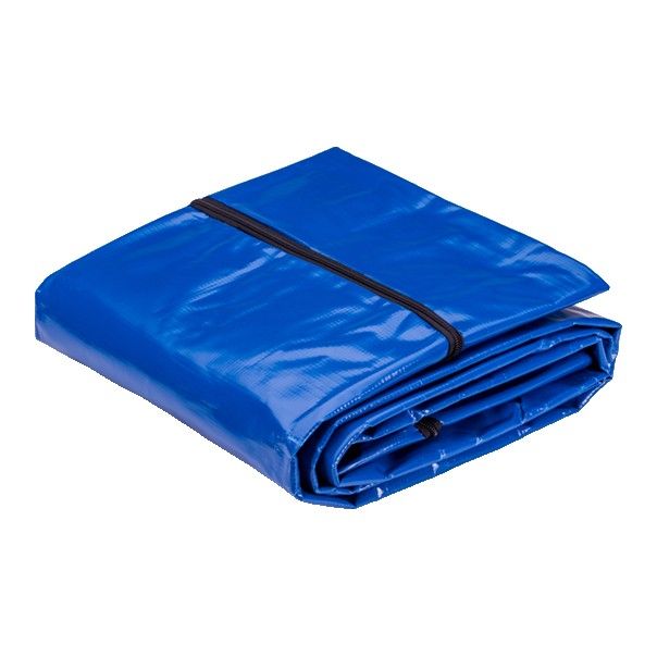 Blue body bag, folded