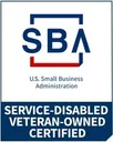 SBA-certified Service-Disabled Veteran-Owned Small Business