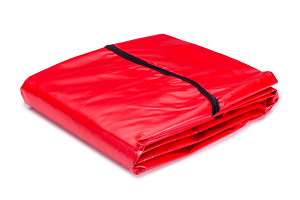 red bag folded APM
